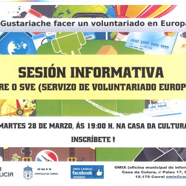SESIÓN INFORMATIVA SOBRE EL SVE (Servicio de Voluntariado Europeo).