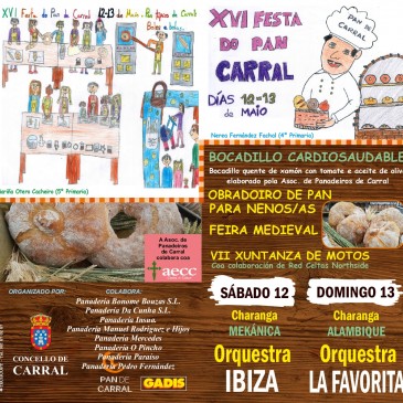 12-13 MAIO XVI FESTA DO PAN DE CARRAL